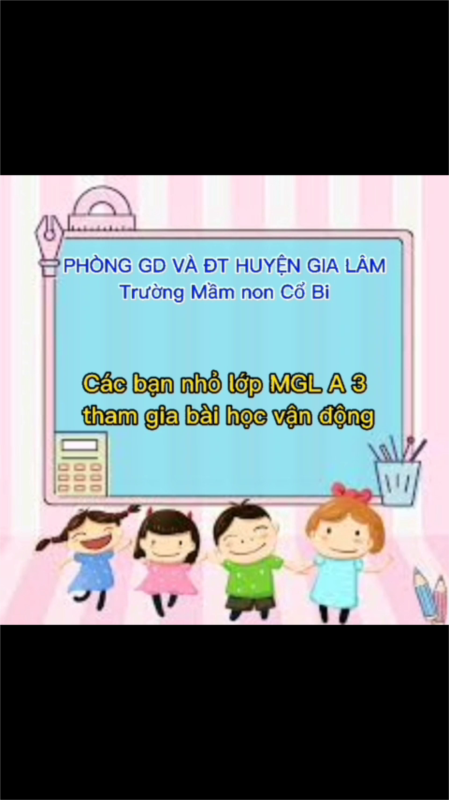 Cùng tập thể dục với các bạn lớp MGL A3 nào